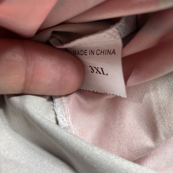 Colorful All Over Print Shirt Men 3XL Button Up Beach Tropical Hawaiian Casual - Picture 11 of 14